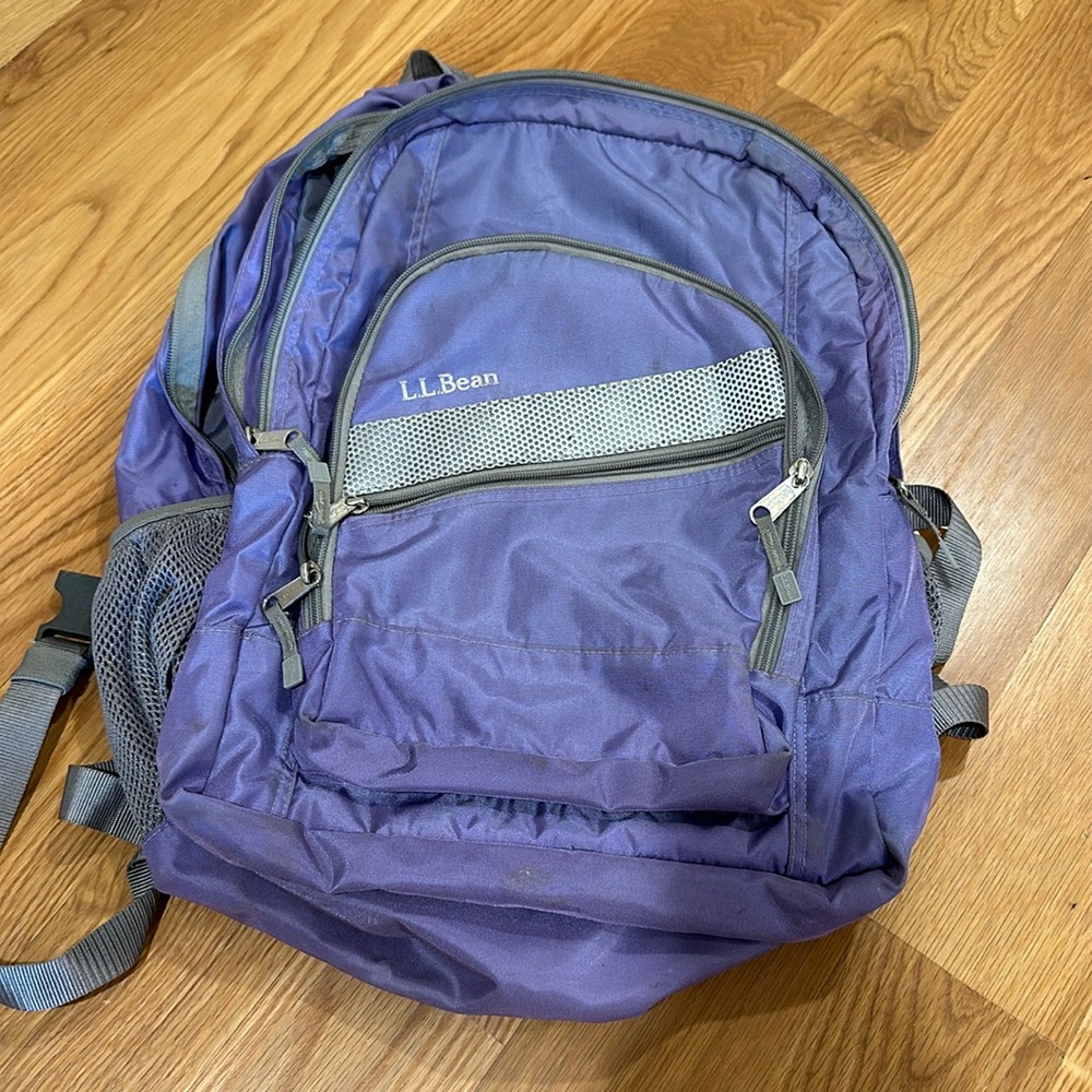 LL bean backpack deluxe backpack